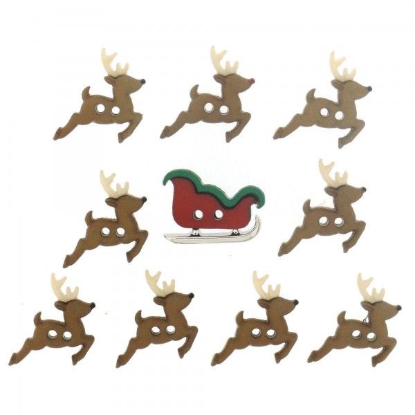 Sew Cute Sligh /Reindeer