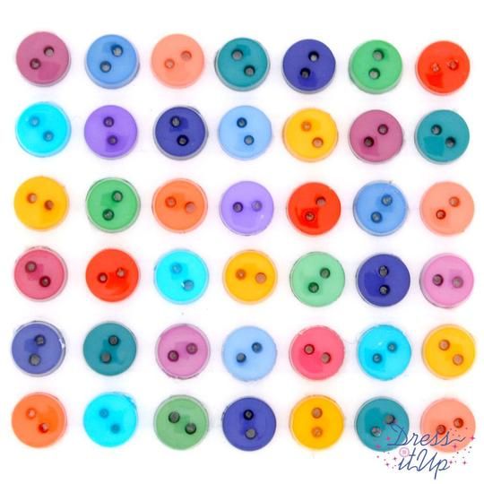 Tiny Gemstone Buttons